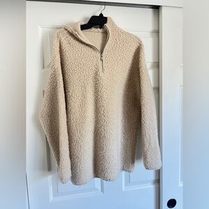 Cozy Sherpa Zip-Up Hoodie